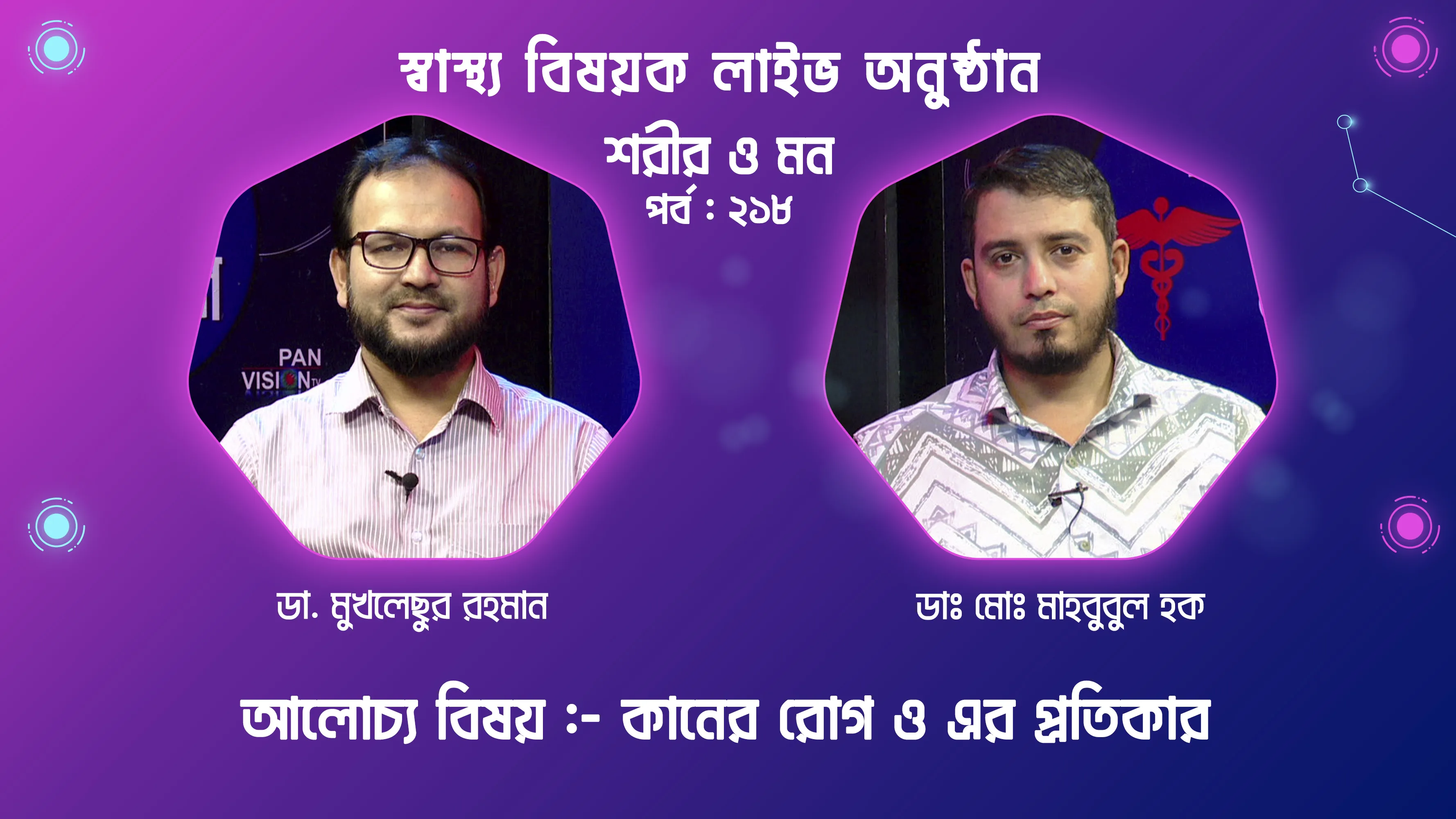 কানের রোগ ও এর প্রতিকার | শরীর ও মন - ২১৮ | ডাঃ মোঃ মাহবুবুল হক