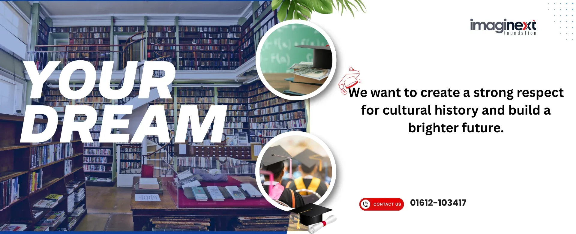 Through education, it is possible to create a strong respect for cultural history and build a brighter future.