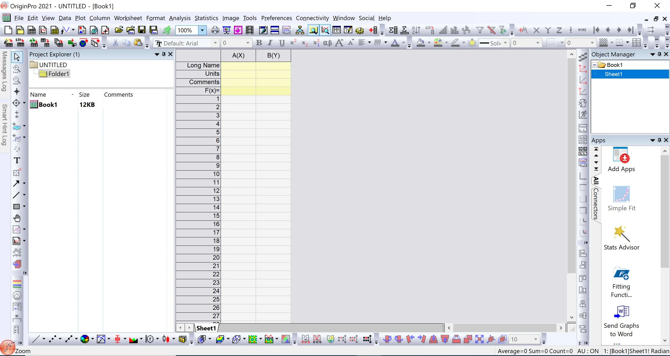 Create publication-quality graphs and analyze scientific data using Origin software.