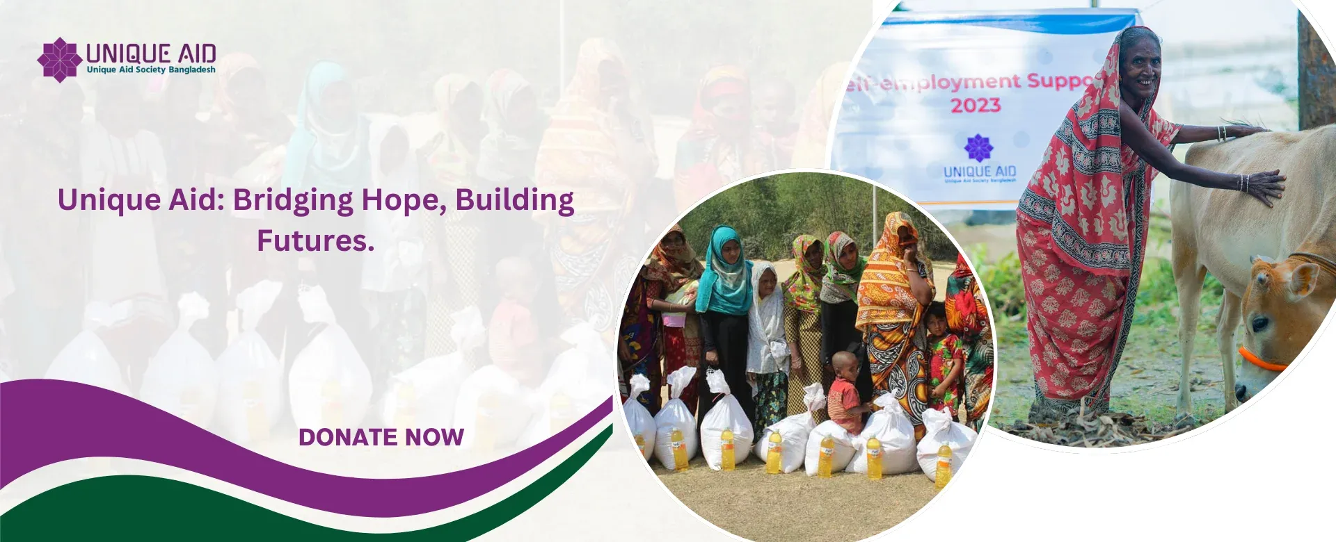 From immediate aid to long-term impact.