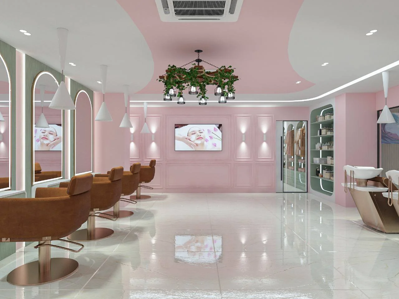 beauty salon