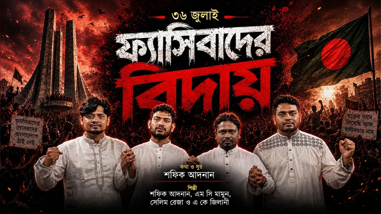 জুলাইয়ের গান : ৩৬ জুলাই - ফ্যাসিবাদের বিদায়