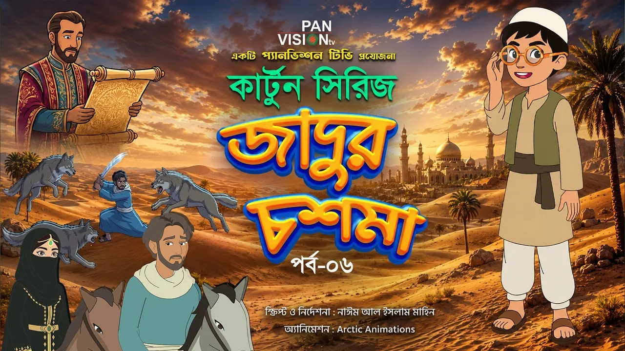 বাংলা কার্টুন সিরিজ “জাদুর চশমা” || পর্ব-০৬