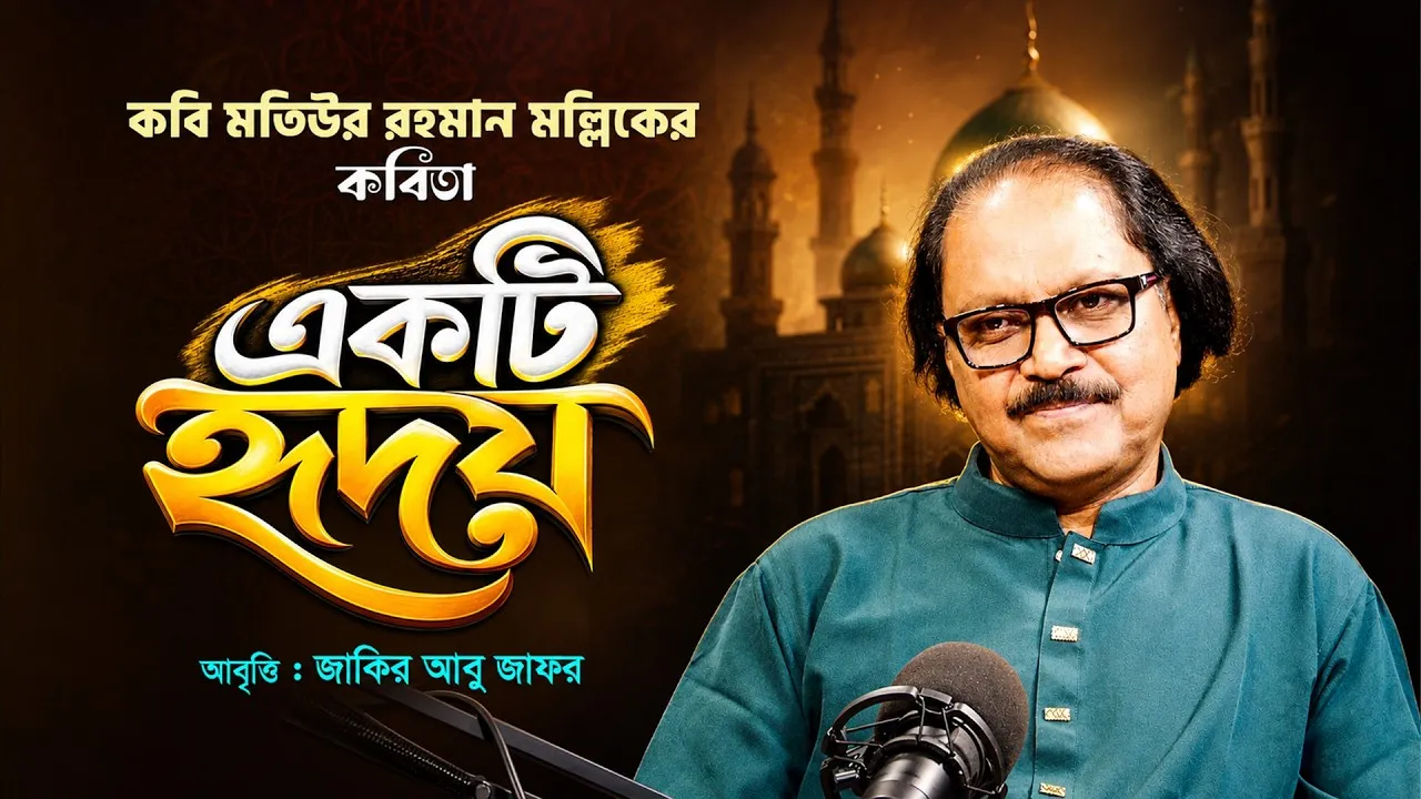 কবিতা : একটি হৃদয় | জাকির আবু জাফর
