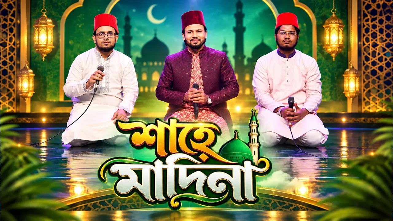 কাওয়ালী গান : শাহে মাদিনা | গাজী আনাস রওশান ও এস এম মঈন