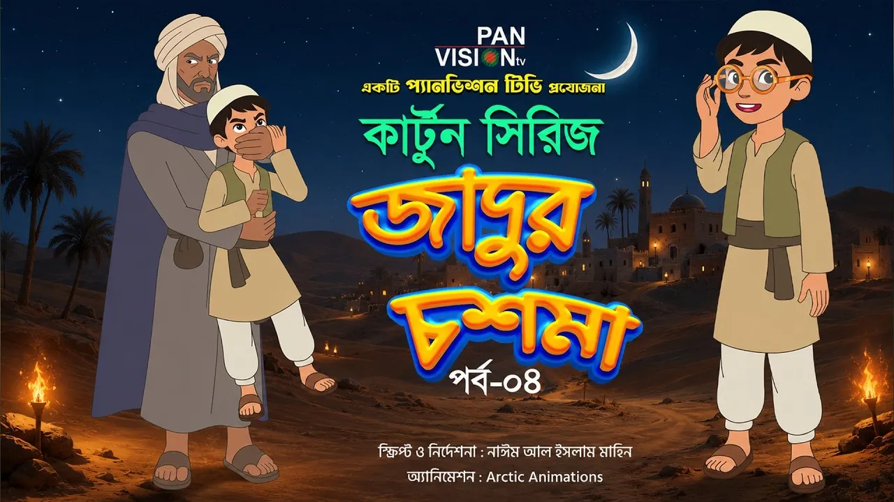 বাংলা কার্টুন সিরিজ “জাদুর চশমা” || পর্ব-০৪
